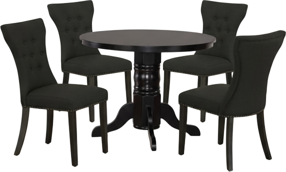 Dining Room Set Black