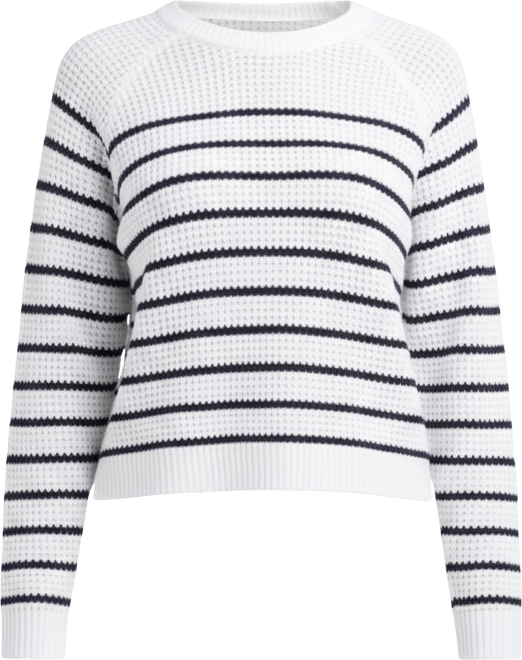 Women's Resort Spring Stripe Crew Neck Sweater