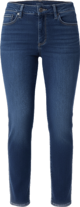 Women's High Rise Straight Jeans
