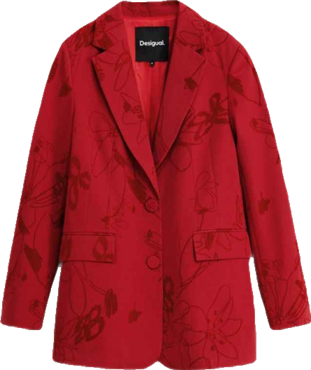 Women's Blazer with velvet details