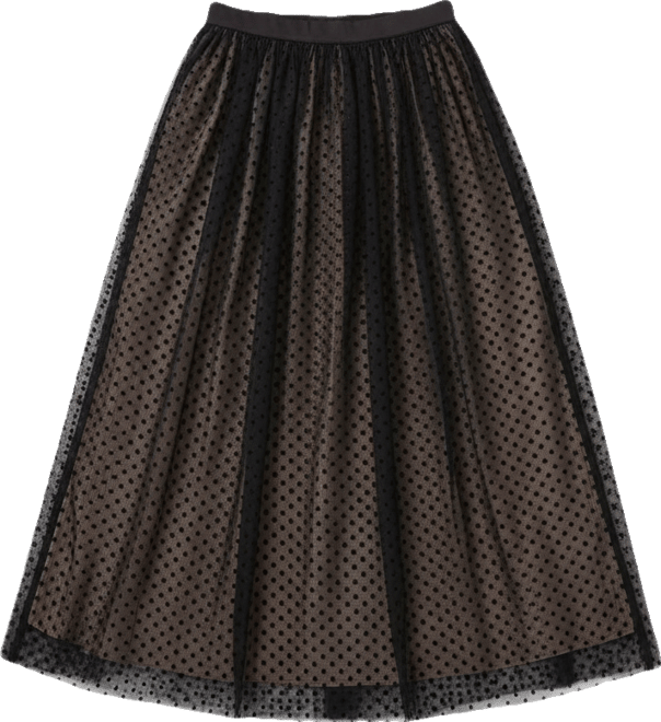 Women's Tulle Midi Skirt