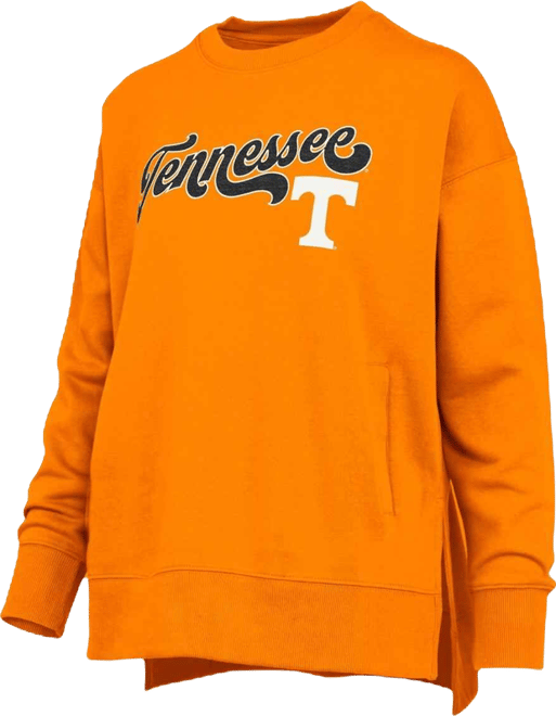 Women's Tennessee Orange Tennessee Volunteers Bonanza Chenille Harper Script Sweatshirt