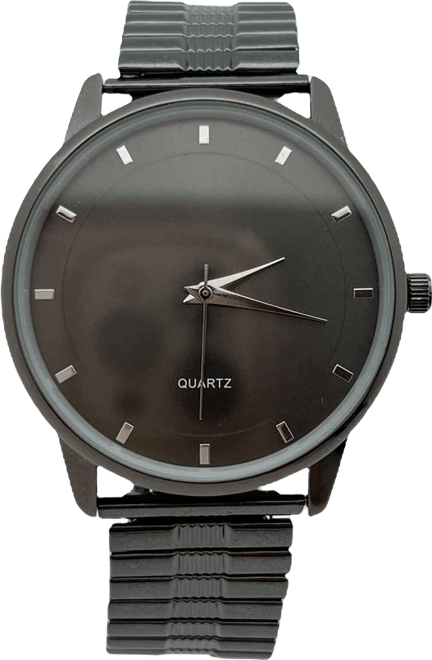 Gunmetal Simple and Minimalist Thin Women Watch