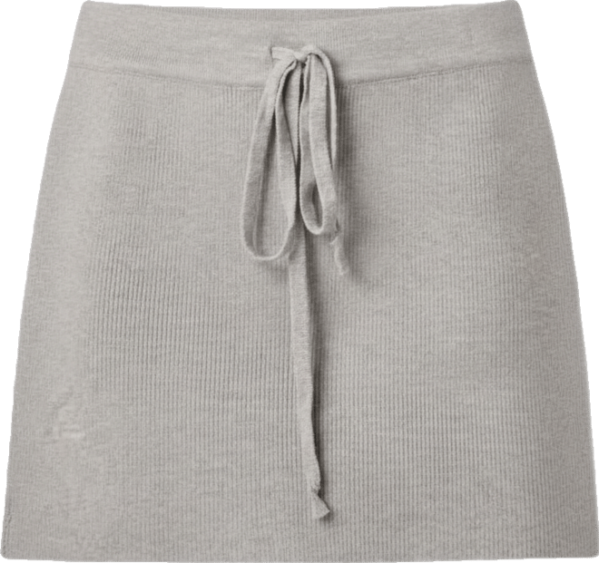 Women's String Knit Mini Skirt