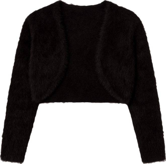 Women's Eyelash Knit Bolero