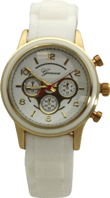 White Women's Stainless Steel Fashion Watch