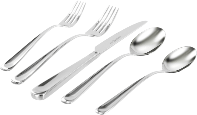 Zwilling J.a.  Silvano 18/10 Stainless Steel 45-Piece Flatware Set, Service for 8