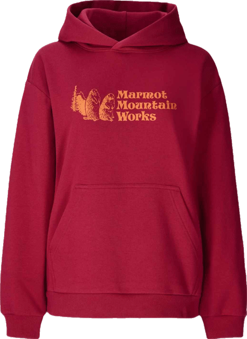Women's Mmw Logo-Print Ribbed-Trim Hoodie