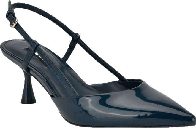 Women's Rhonda Kitten Heel Slingback Pumps