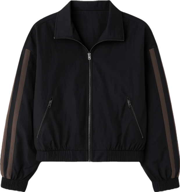 Women's Kieran Stripey Nylon Track Jacket