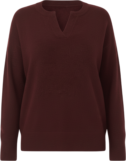 Plus Size Long Sleeve Sweater