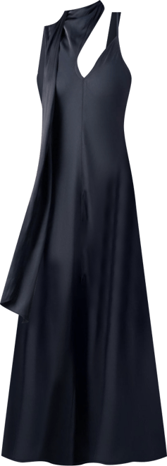 Women's Wrap Neck Slip Dress