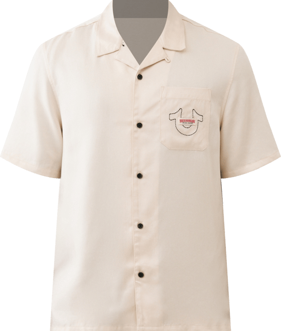 Men's Graphic Camp Short-Sleeve Shirt