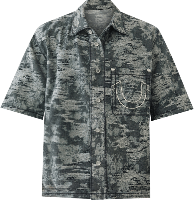 Men's Super Oversized Short-Sleeve Shirt