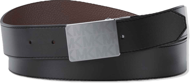 Men's Reversible Plaque Dress Belt