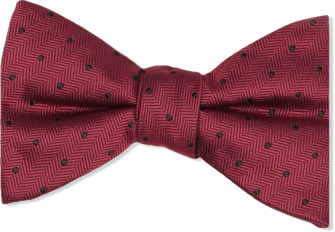 Men's Geo-Pattern Bow Tie & Solid Pocket Square Set, Exclusively at Macy's