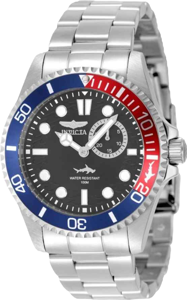 Men's 49274 Pro Diver Quartz Multifunction Black Dial Watch