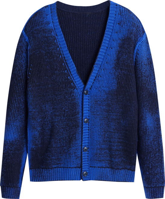 Men's Gradient cardigan sweater
