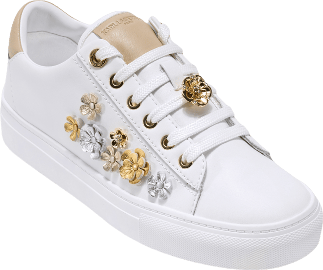 Women's Cate Fleur Lace-Up Sneakers