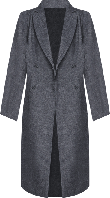 Women's Regular Double Breasted Blazer Coat