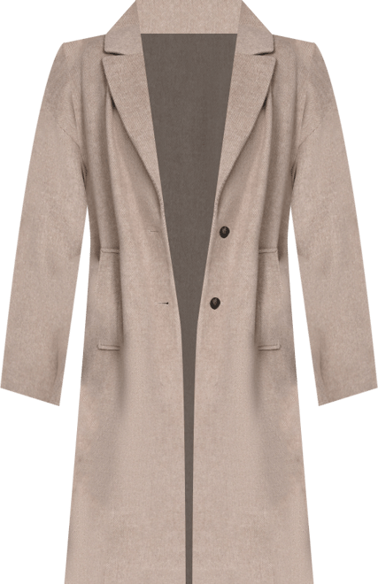 Women's Regular Single Breasted Top Coat