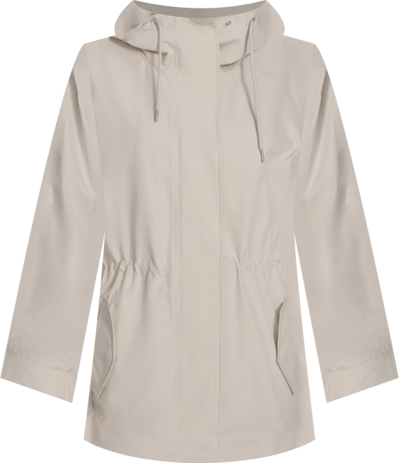 Women's Regular Raglan Sleeve Rain Parka Jacket