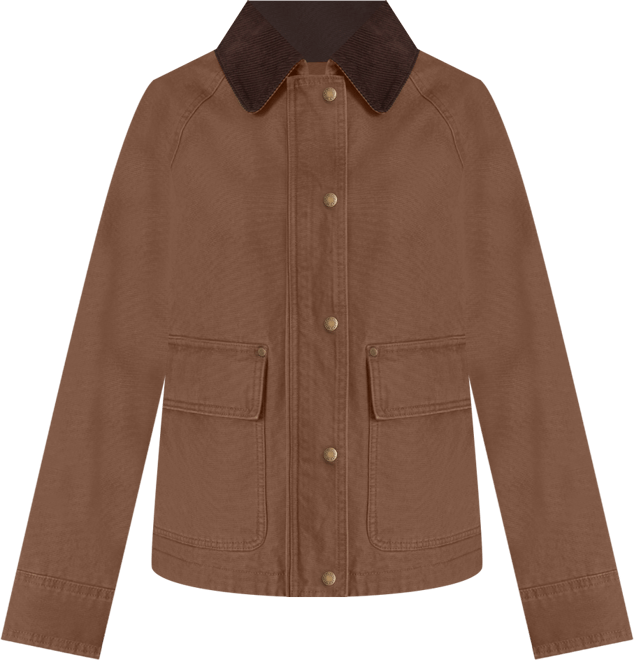 Women's Regular Short Cotton Barn Jacket