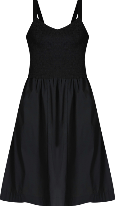 Women's Corsica Smocked Poplin Dress