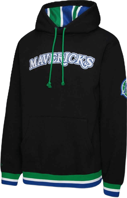 Men's and Women's Black Dallas Mavericks Heavyweight Hoodie