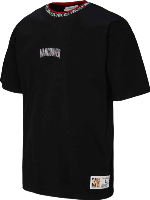 Men's and Women's Black Vancouver Grizzlies Playmaker Logo T-Shirt