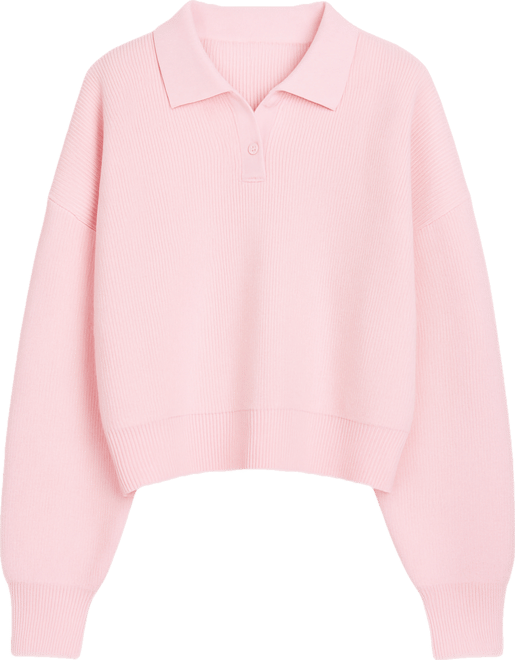 Women's Lorie Oversized Knit Polo Sweater