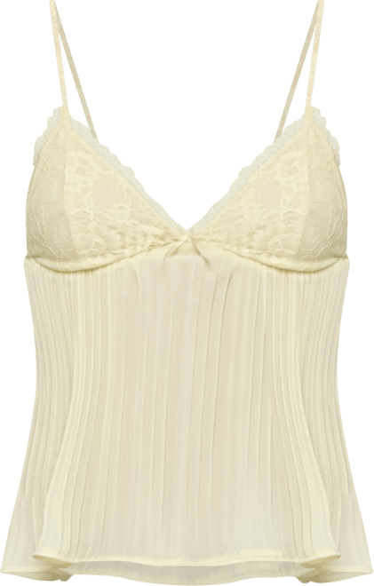 Women's Rhian Lacey Pleated Babydoll Top