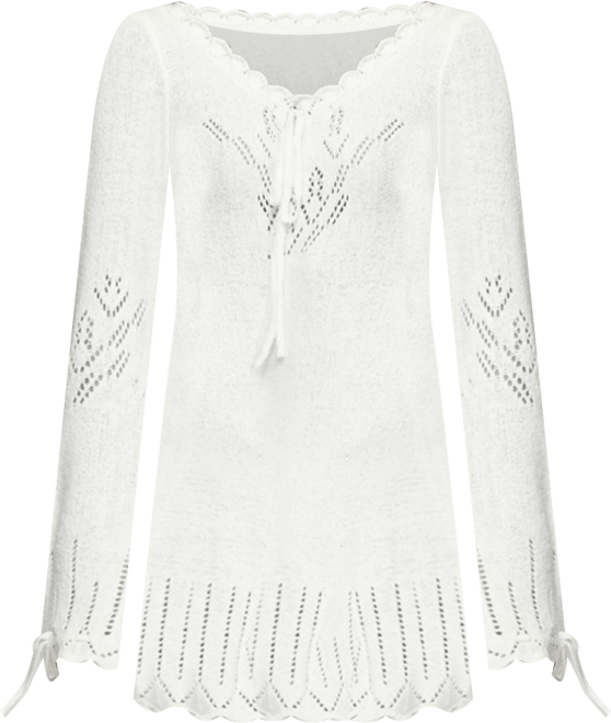 slit dress knit Plus Size Side Slit Textured Knit Midi Dress main image 1