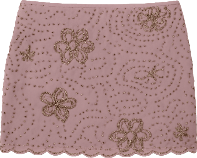 Women's Astrid Beaded Mini Skirt