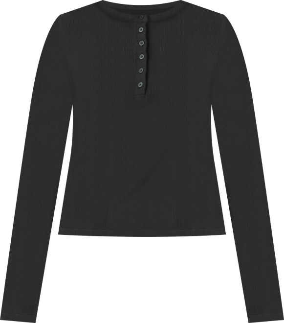 Women's Dana Henley Long Sleeve Top