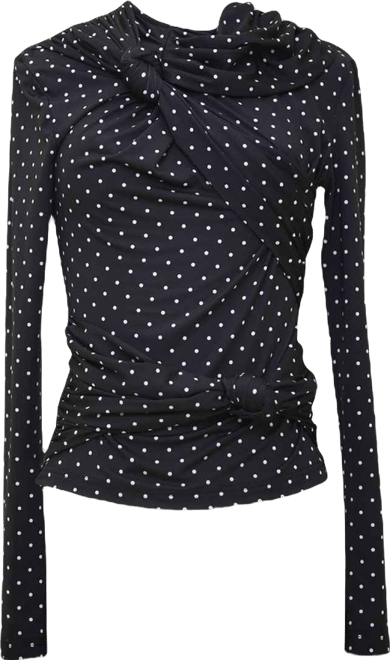 rokh Knotted Jersey Top | Bloomingdale's