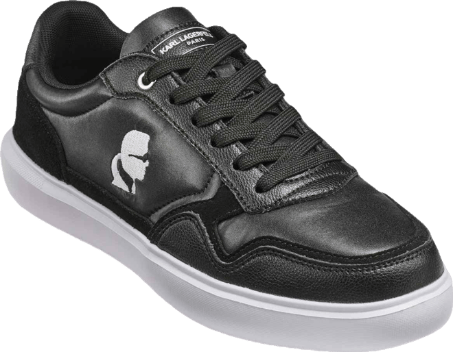 Men's Side Embroidered Karl Profile Logo Sneakers