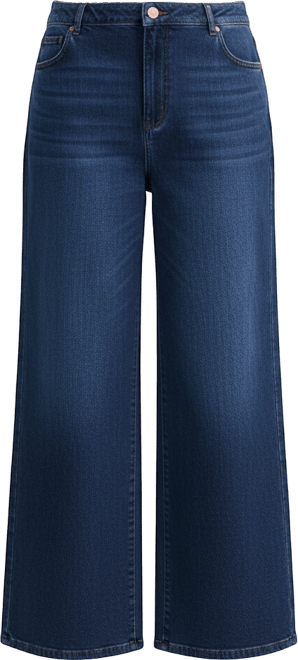 Plus Size AbSolution Wide-Leg Jeans