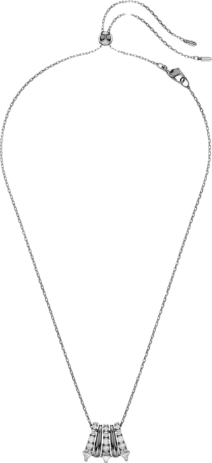 Sublima Ruthenium Plated Pendant Necklace