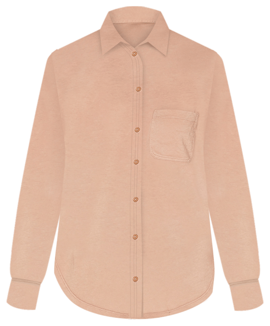Light Weight Jersey Button Up