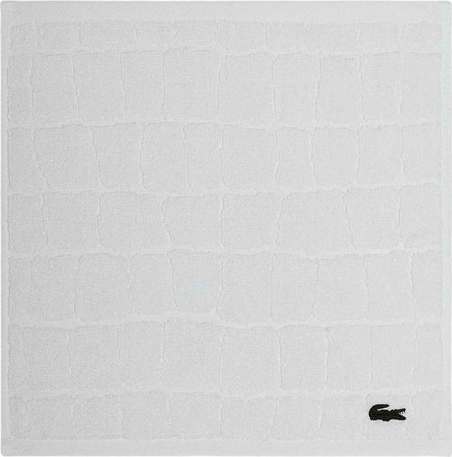 Heritage Croc Scale Cotton Washcloth, 13" x 13"