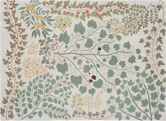 Zaumseil Floral-Print Rectangular Placemat