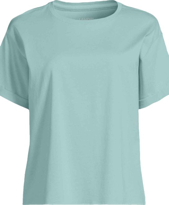 Women's Oversized Supima Short Sleeve Crew Neck T-Shirt