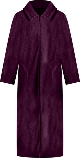 Women's Collared Long Robe