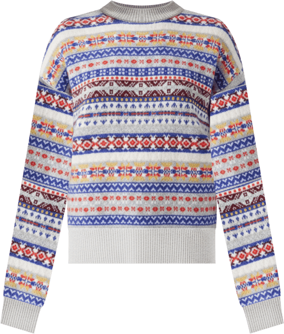 Women's Ines Fairisle Long Sleeve Sweater