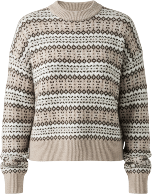 Women's Ines Fairisle Long Sleeve Sweater