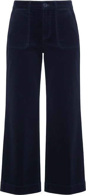 Women's Cropped Wide-Leg Pants