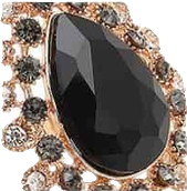 Women's Teardrop Cocktail Ring