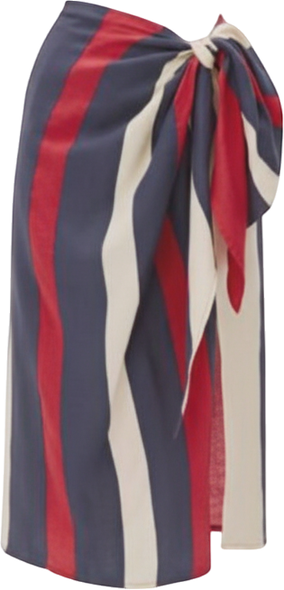 Women's Soho Linen Wrap Skirt