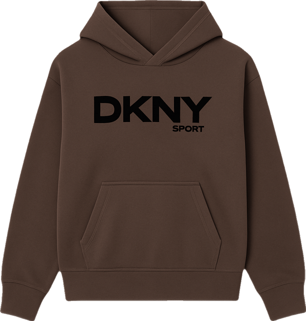 Women's Flock Logo Kanga Pocket Pull-On Hoodie